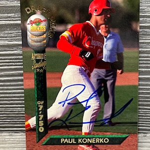 1994 Signature Rookies Draft Picks Paul Konerko Autographed Card #13
