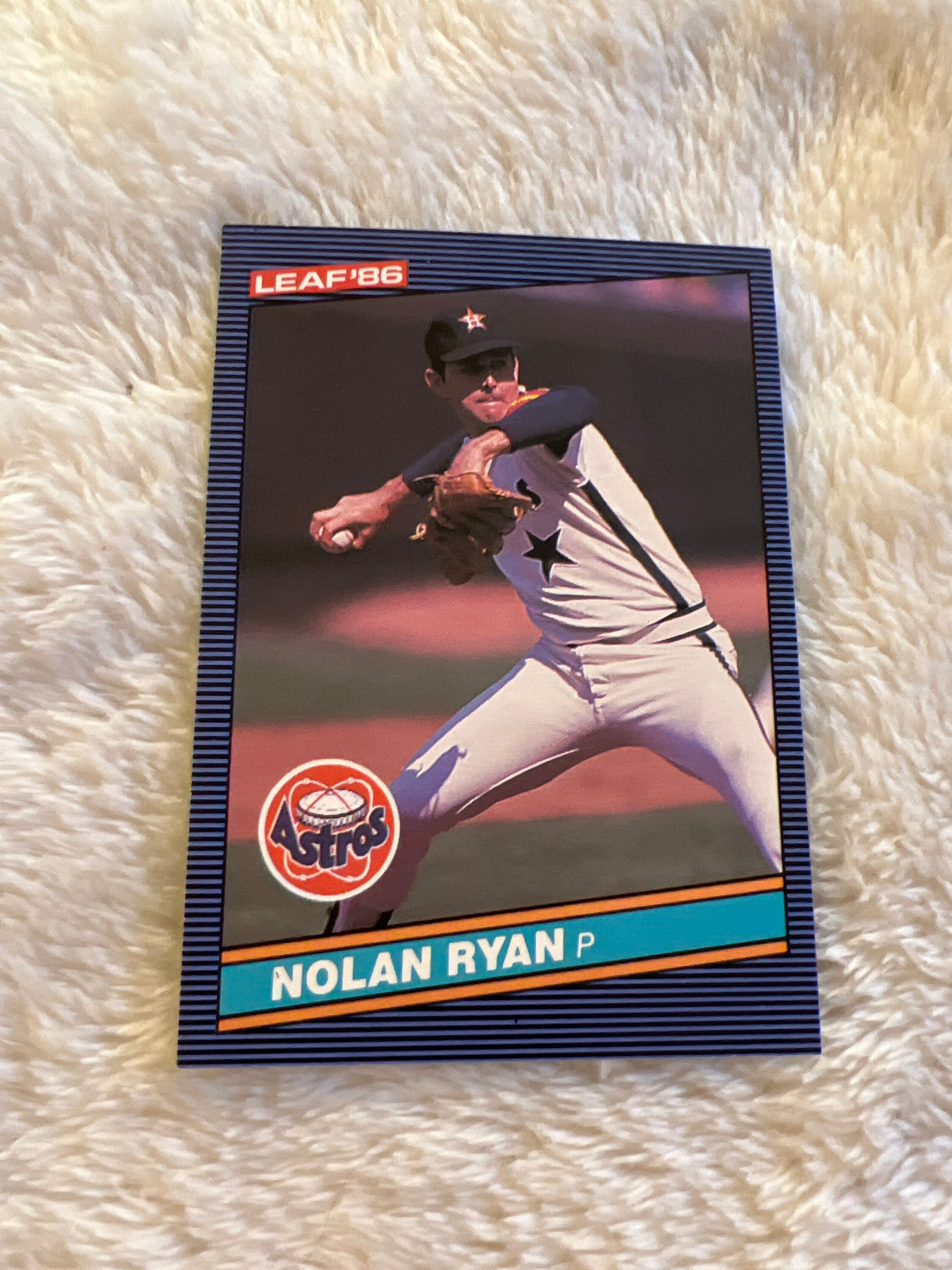 1986 Leaf Baseball Nolan Ryan Baseball Card - Etsy Denmark