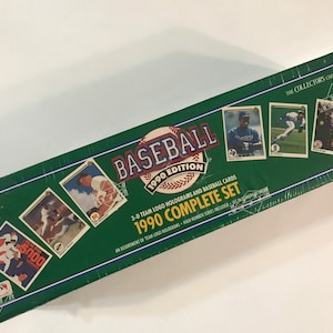1990 Upper Deck Baseball Factory Set, Vintage MLB Baseball Cards