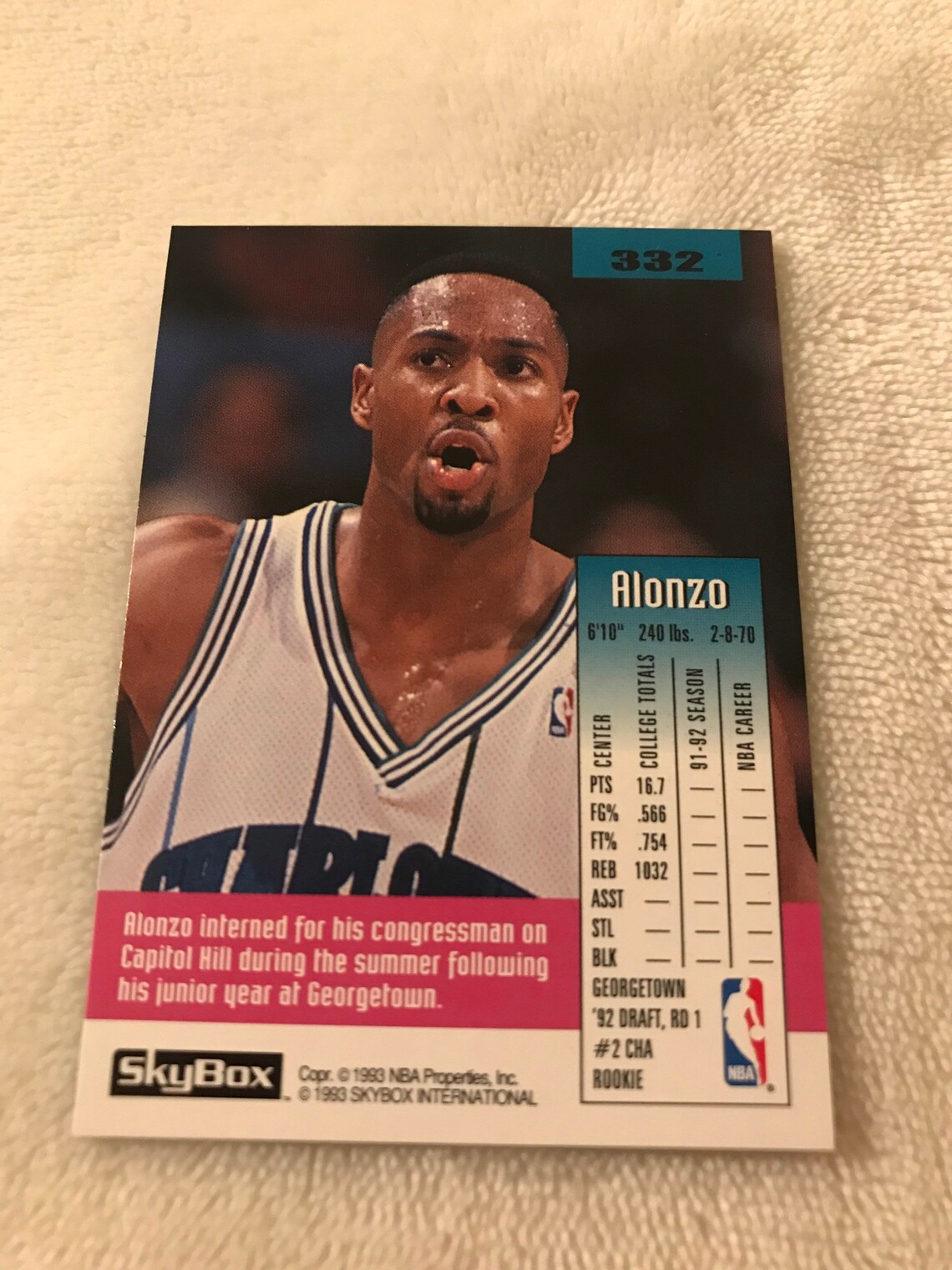 12 Alonzo Mourning Rookie Cards Rcs Vintage NBA Basketball Etsy