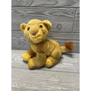 Vintage 90’s Disneyland Disney World Lion King Baby Simba Plush Stuffed Animal