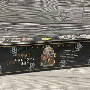 1993 Upper Deck Baseball Factory Set DEREK JETER RC, Rookie, Baseball Cards