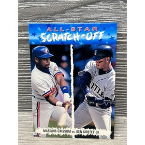 1993 Upper Deck Fun Pack All-Stars Baseball #AS8 Grissom / Ken Griffey Jr.