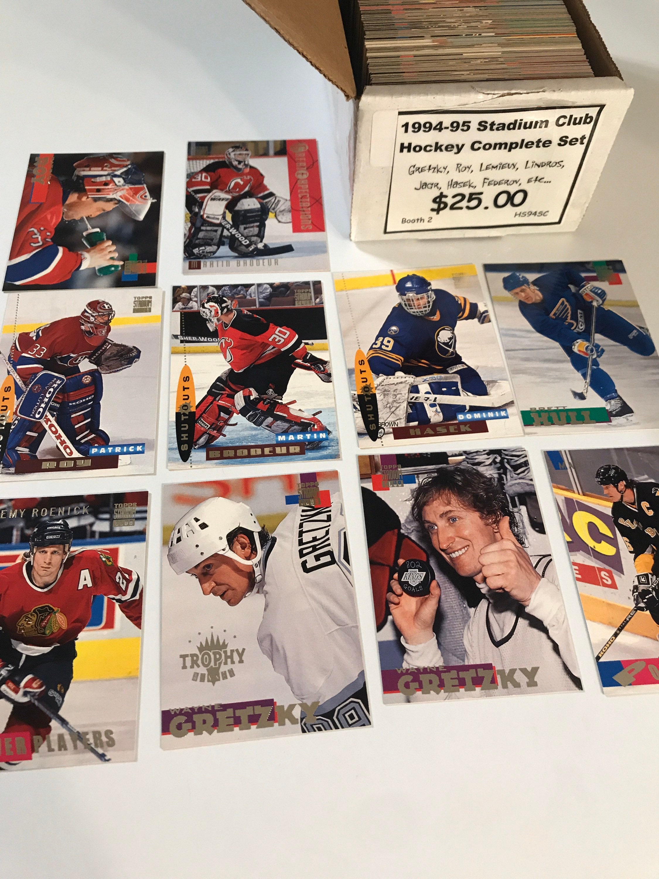 1991-92 Stadium Club Hockey Complete Set Vintage NHL Cards 