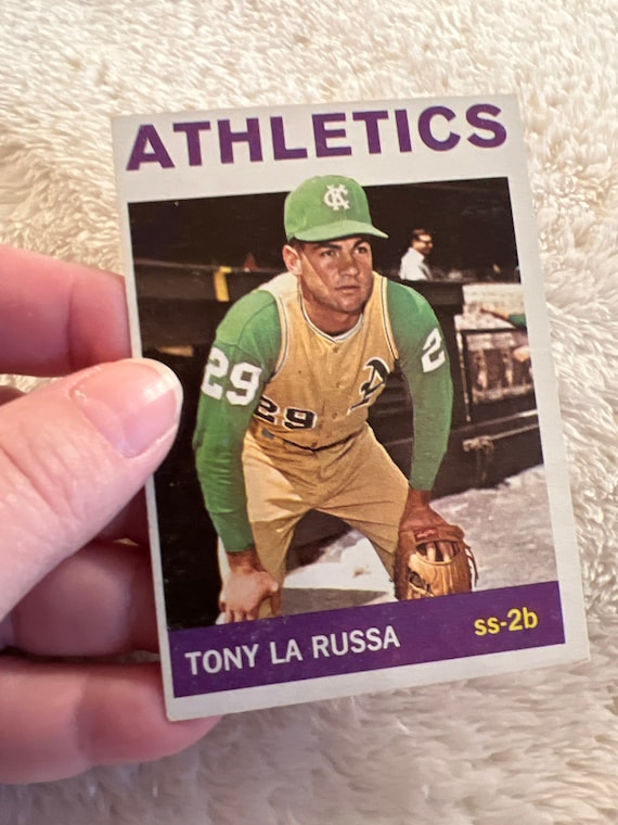 1964 Topps Baseball Tony Larussa RC, Oakland A's, Baseball Cards