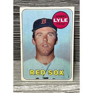 1969 Topps Baseball Sparky Lyle RC #311 Boston Red Sox Vintage Rookie MLB