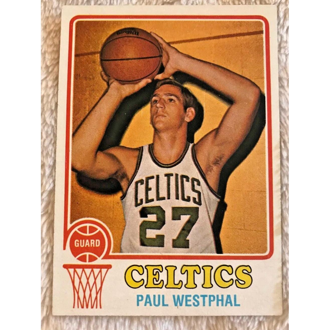 1973-74 Topps Basketball Paul Westphal RC #126 Boston Celtics