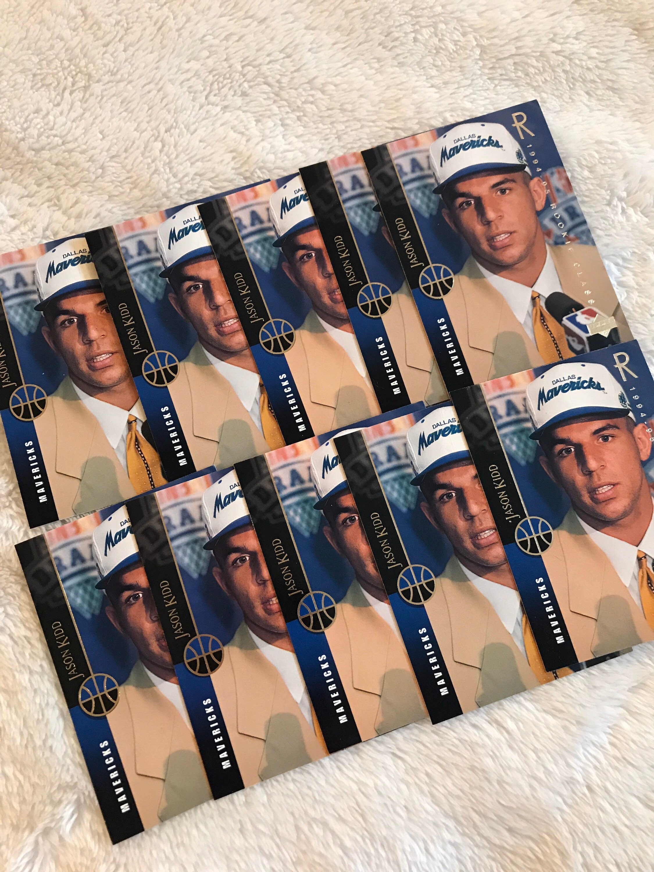 Ten 10 1994-95 Upper Deck Basketball Jason Kidd Rookie Cards - Etsy