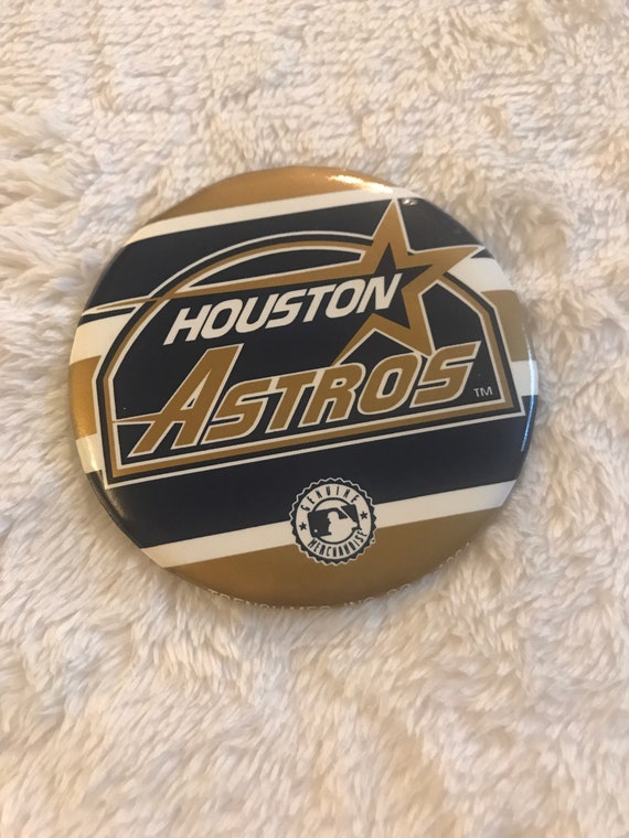 Vintage Houston Astros Logo Button MLB Collectible Pin -  Israel