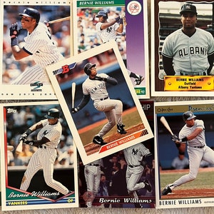 Bernie Williams Baseball Cards: Vintage Yankees MLB, Includes Rookie Card
