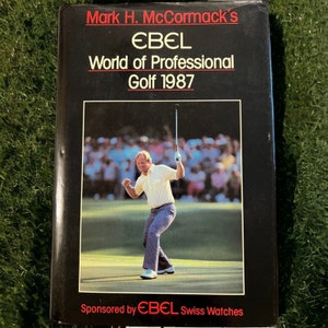 EBEL World of Professional Golf 1987, Harcover, PGA Tour Yearbook