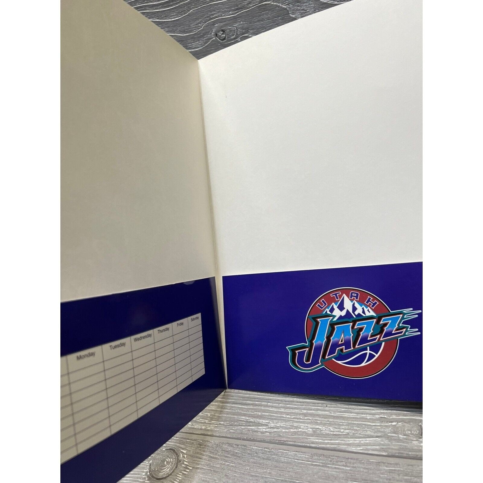 Star Line Folder Vintage Karl Malone Starline 2-pocket School Folder 1997 Vintage NBA ...