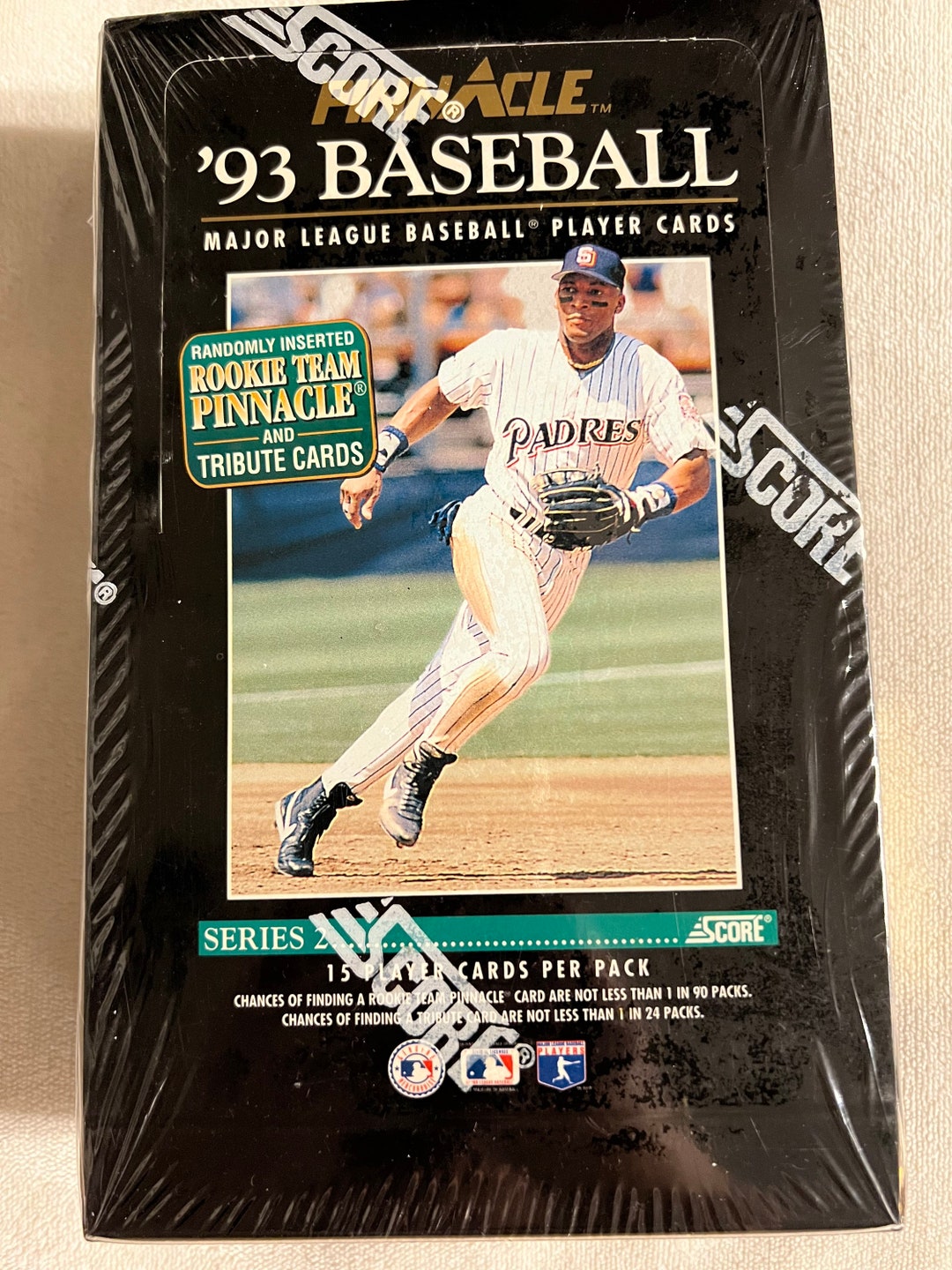 10 Unopened 1993 Topps Series 1 & 2 Baseball Card Packs - Possible Derek Jeter Rookie!