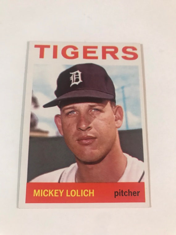 mickey lolich baseball card