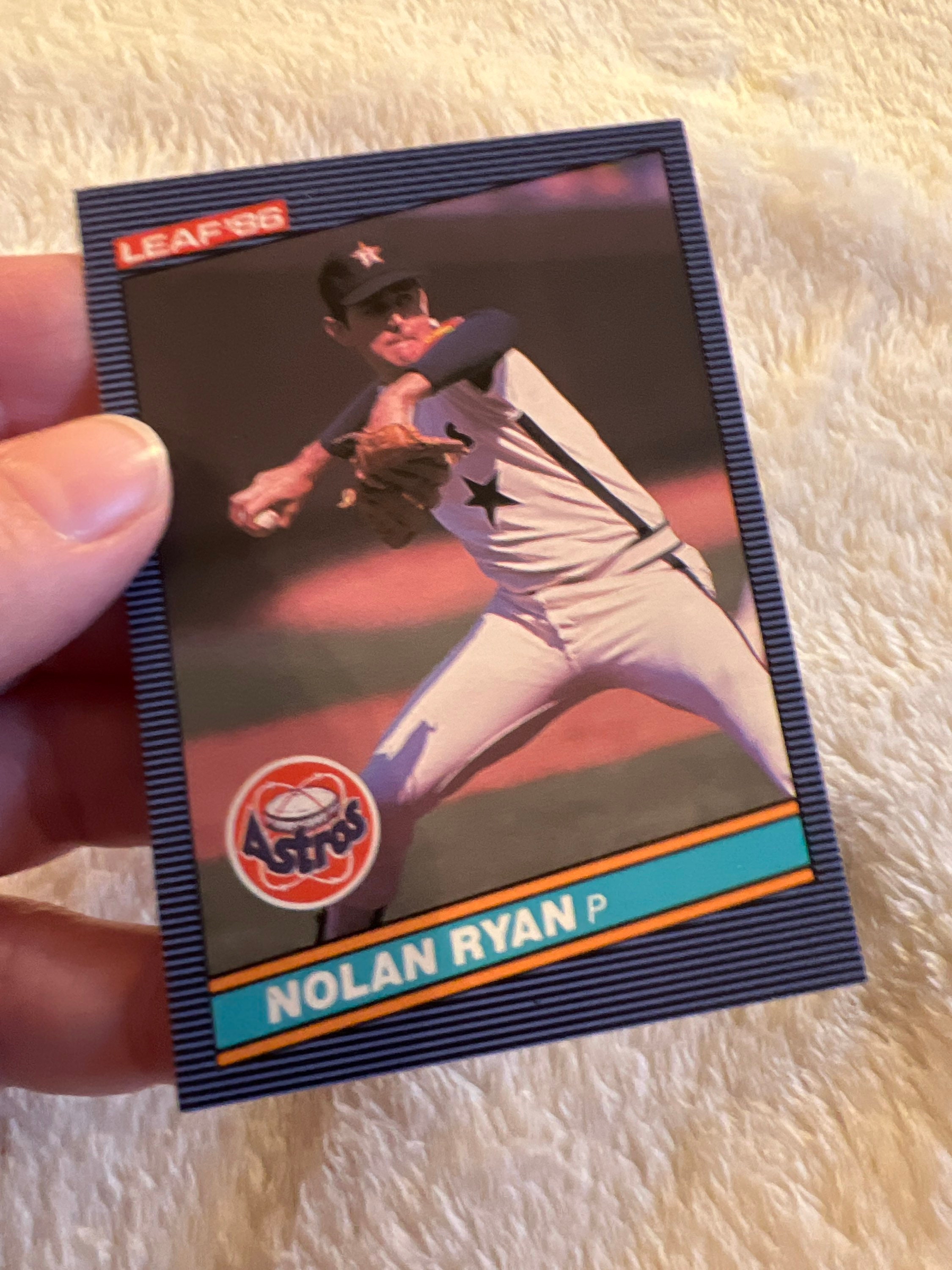 1986 Leaf Baseball Nolan Ryan Baseball Card - Etsy Denmark