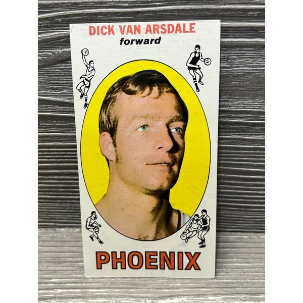 1969-70 Topps Basketball Dick Van Arsdale RC #31, Phoenix Suns