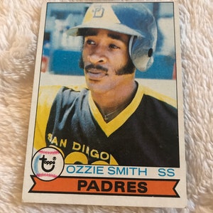 1979 Topps Baseball Ozzie Smith RC, Rookie Card, San Diego Padres 