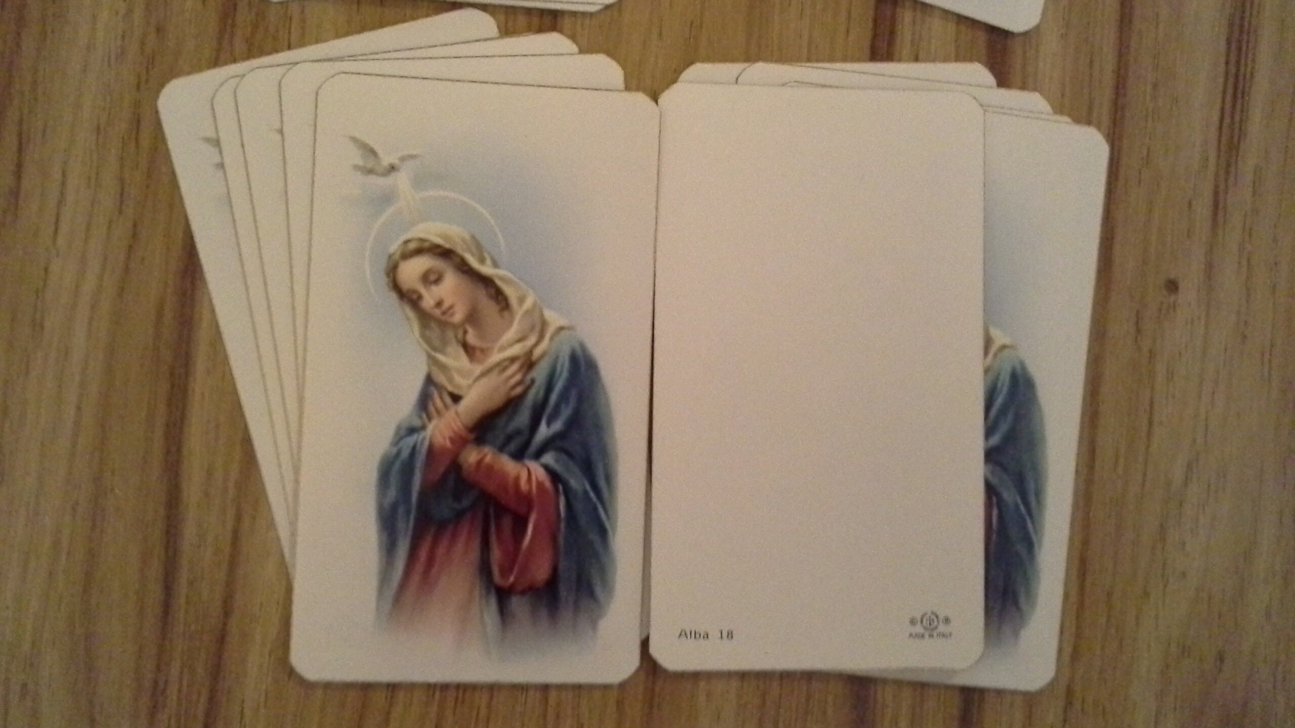 Our Lady and the Holy Spirit Holy Card Lot of 20 - Etsy