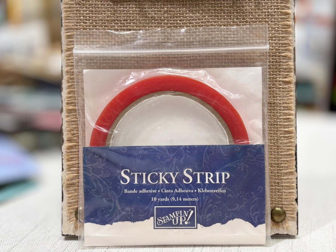 Stampin’ Up! Sticky Strip Adhesive • 10 Yards • Acid-free Craft Tape ...