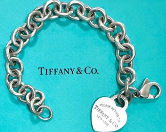 Authenticated Tiffany & Co. Return to Tiffany Heart Tag Chunky