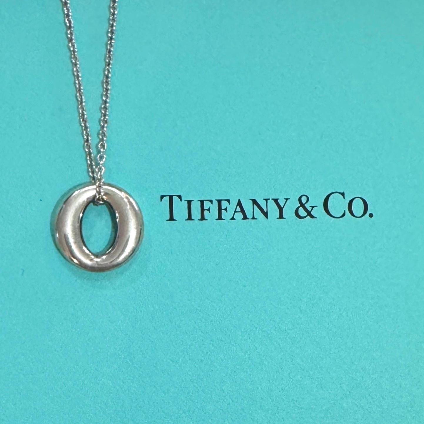 TIFFANY ネックレス ペレッティ イニシャル O SV925 TIFFANY&Co 