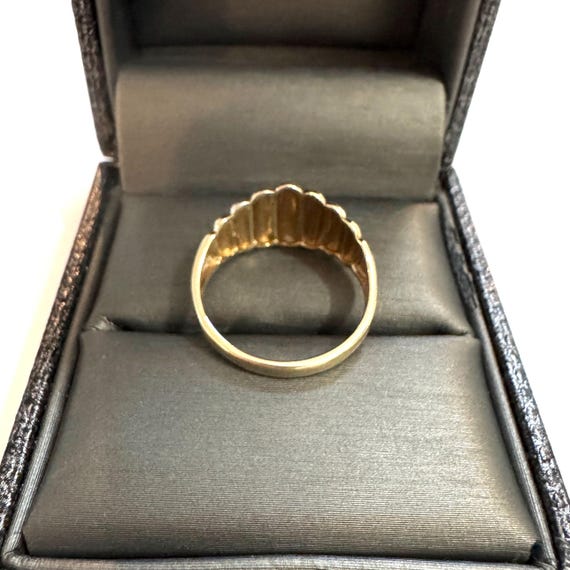 Estate Michael Anthony Solid 10k Two-Tone Yellow … - image 4