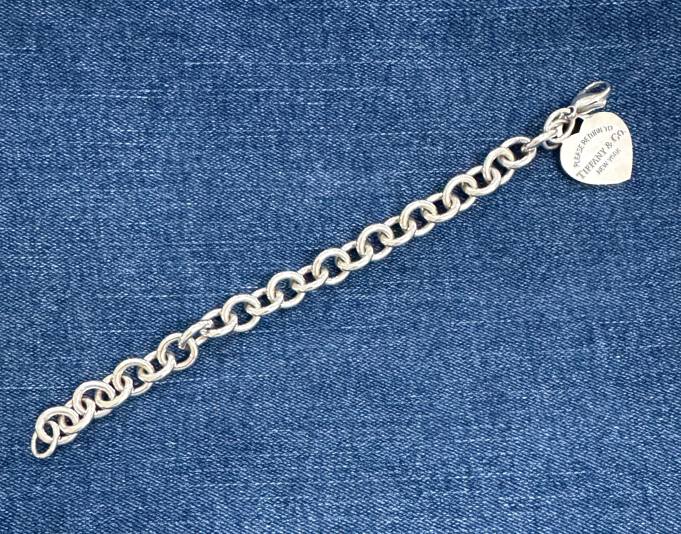 Authenticated Tiffany & Co. Return to Tiffany Heart Tag Chunky
