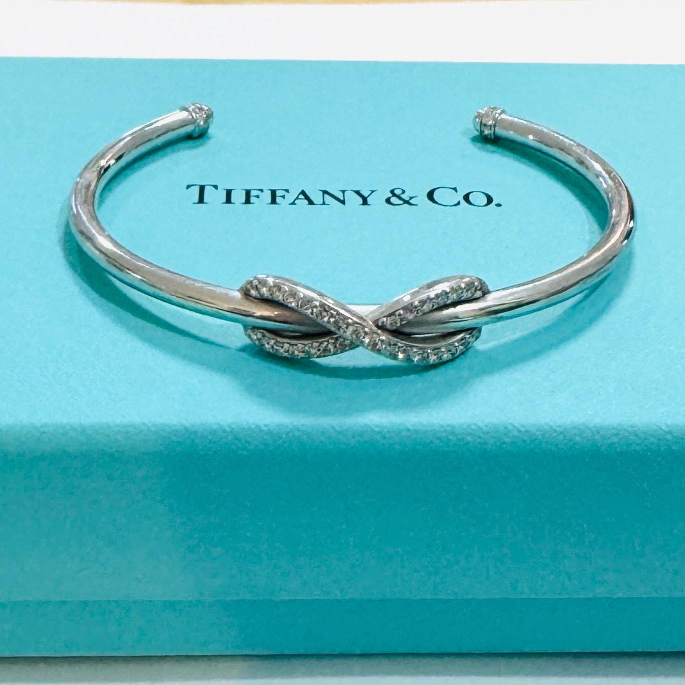 Tiffanys and Co Infinity Bracelet - Etsy