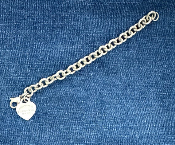 Authenticated Return to Tiffany & Co. Heart Tag Solid 925 Sterling
