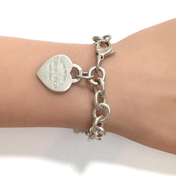 Authenticated Return to Tiffany & Co. Heart Tag Solid 925 Sterling