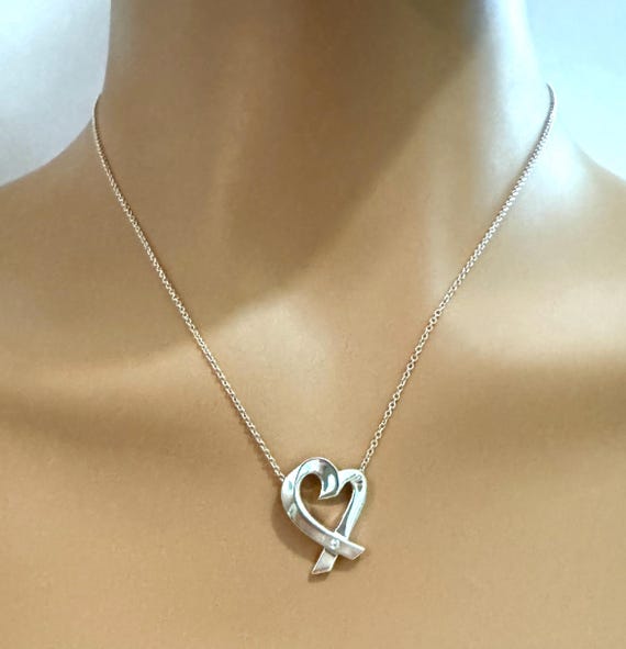 Authenticated Tiffany & Co. Large Loving Heart Paloma Picasso