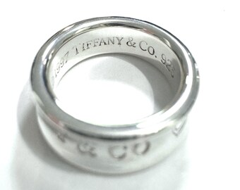 1997 Authenticated Tiffany & Co. 1837 Solid 925 Sterling Silver