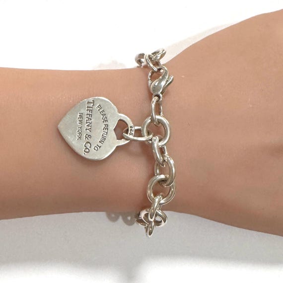 Authenticated Tiffany & Co. Return to Tiffany Heart Tag Chunky