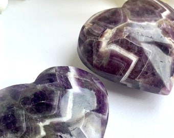 Dream Amethyst Hearts