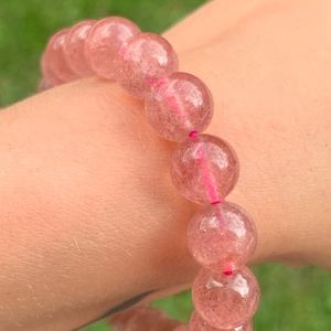 Strawberry Quartz Bracelet
