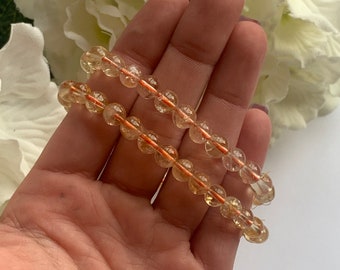 Citrine Crystal Bracelet