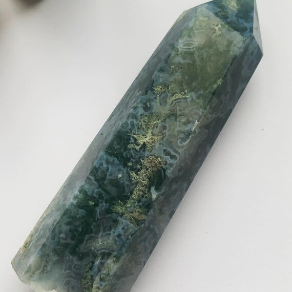 モスアゲートタワーとドゥルージー - Etsy 日本