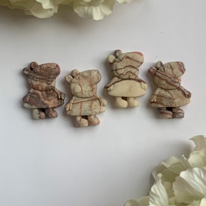Peppa Pig Crystal Carving, Dali Jasper Peppa Pig