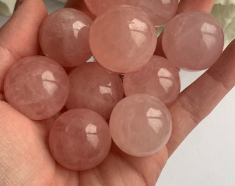 Rose Quartz Spheres