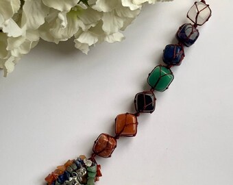 Crystal Chakra Hanging Charm