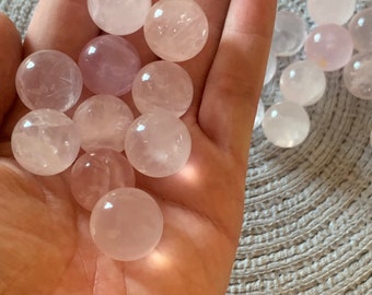 Rose Quartz Mini Spheres