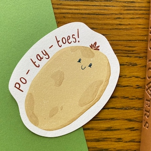 Po-tay-toes sticker