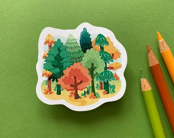 Forest Sticker