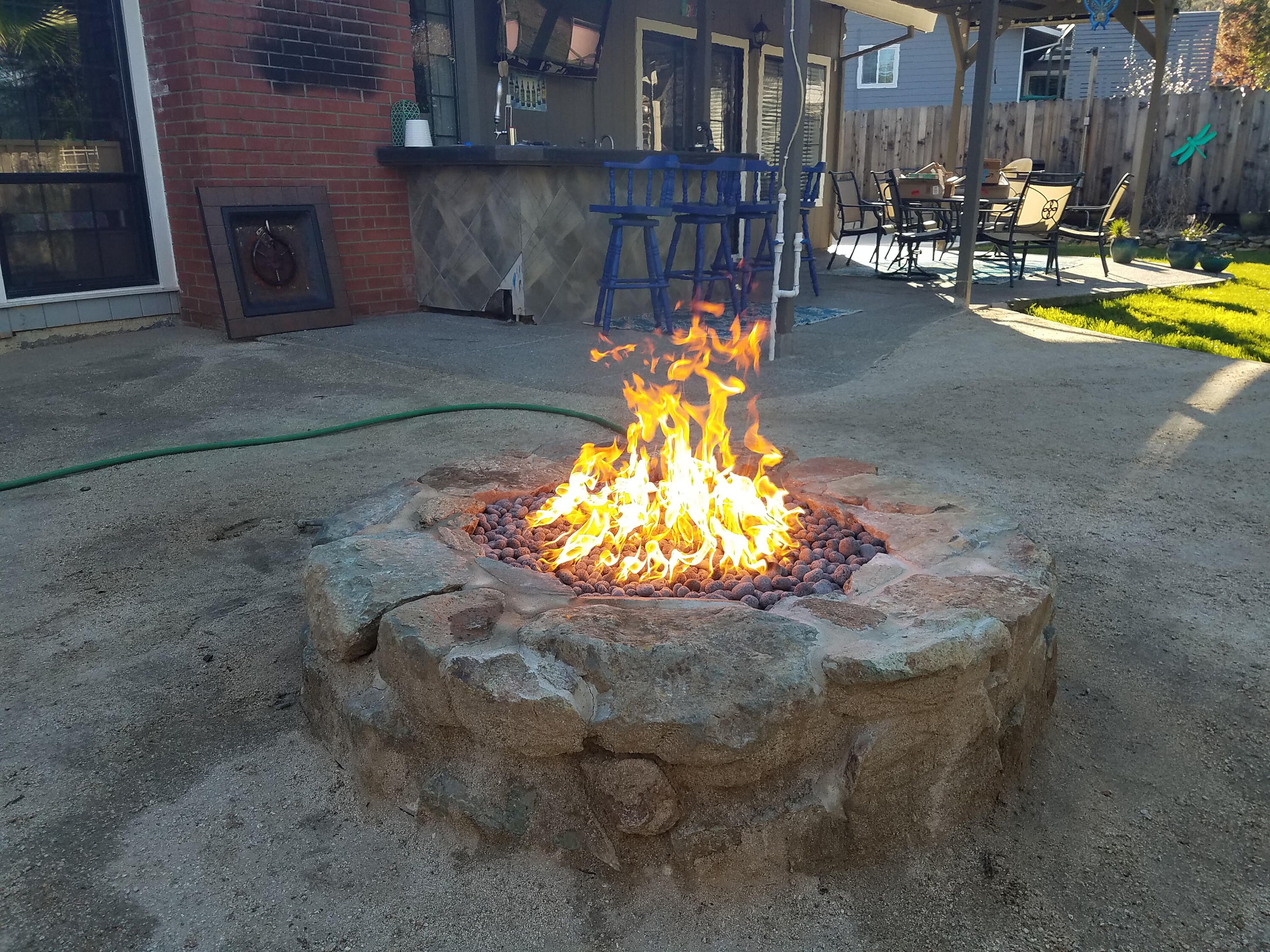 K Universal Preplumbed DIY Gas Fire Pit Kit Includes Etsy Australia
