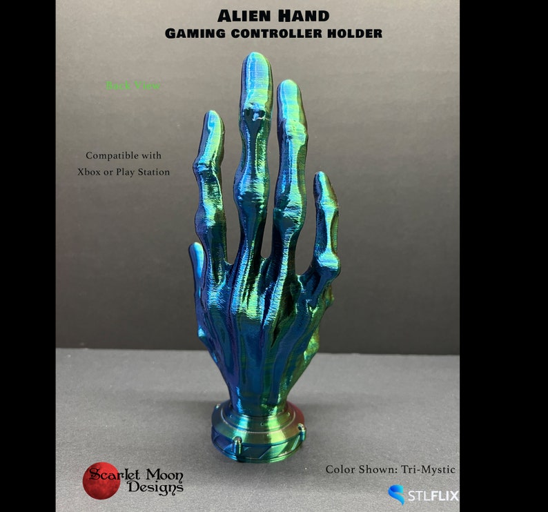 Alien Hand Game Controller Holder | Space Theme | Outer Space | Stlflix ...