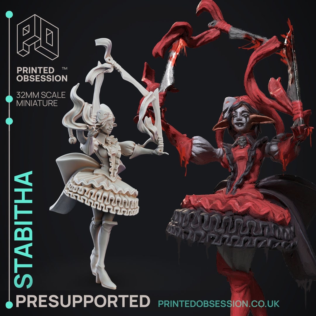 Stabitha | Bladed Jester | Circus of Horrors | Evil Circus