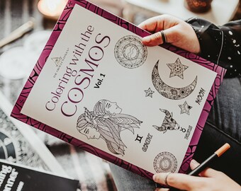 Download Zodiac Coloring Book Etsy