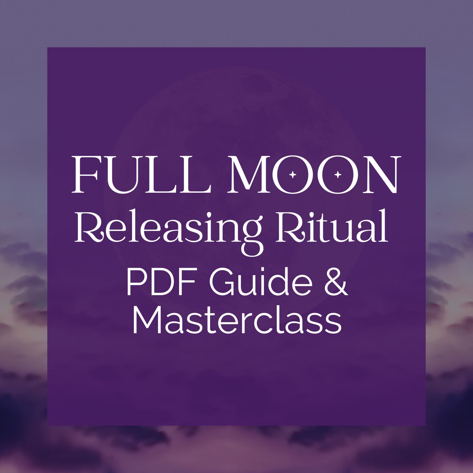 Full Moon Releasing Ritual Guide Full Moon Releasing Ritual Etsy