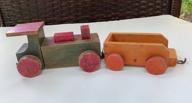 childrens wooden train