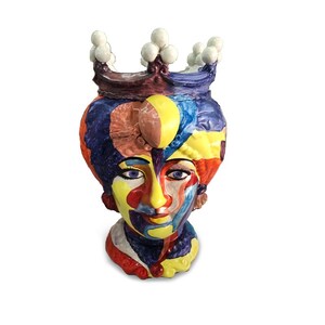 Sicilian Head, Moor heads, Fully Handcrafted and hand-painted
